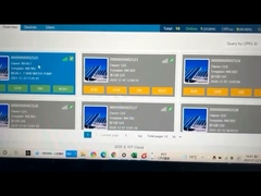 Wyświetlanie systemu zdalnego monitorowania falownika Veikong GPRS