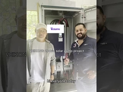 VEIKONG 200KW Solar Pump Inverter używany w projekcie Czerwonego Krzyża!