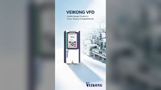 VEIKONG VFD w fabryce plastikowych toreb